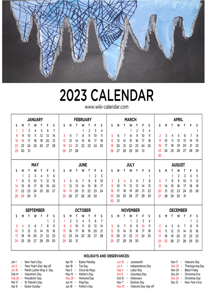 Image of KS2 Creative Calendars
