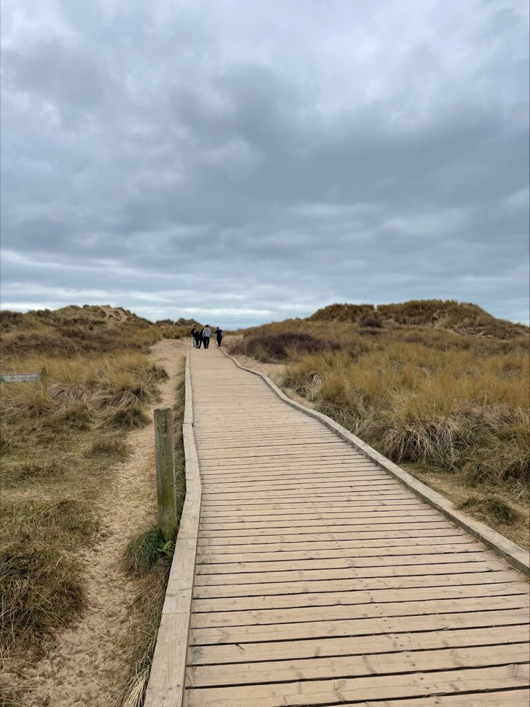 Image of KS3 at Formby Beach - Coastal Features and Wellbeing